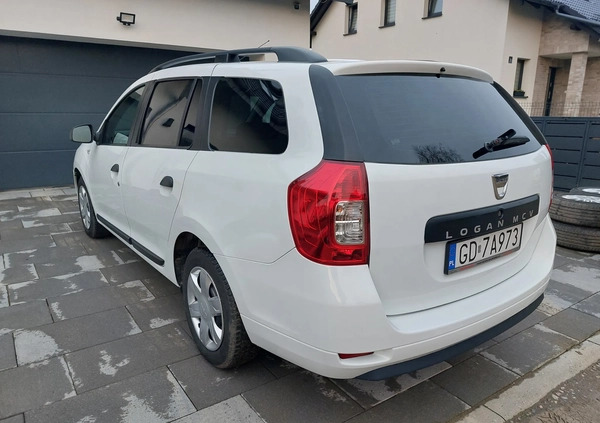Dacia Logan cena 23500 przebieg: 219000, rok produkcji 2016 z Brześć Kujawski małe 106